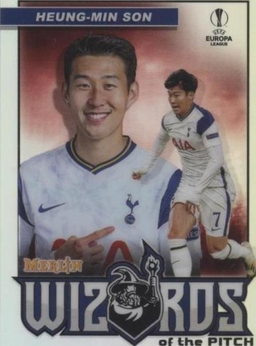 2020-21 Topps Merlin Collection Chrome UCL Heung-Min Son #W-HS