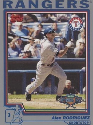 2004 Topps Opening Day - Alex Rodriguez #100