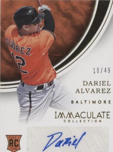 2016 Panini Immaculate Collection - Dariel Alvarez #RA-DA