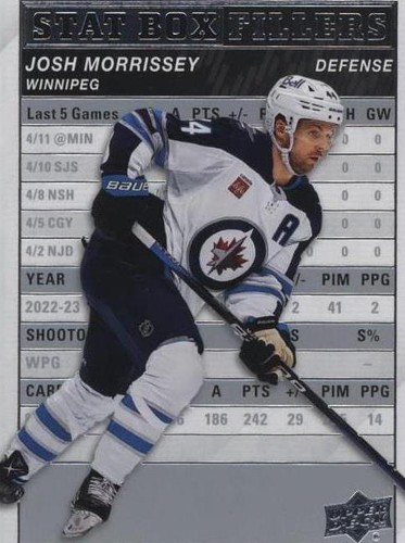 2023-24 Upper Deck Series 1 - Josh Morrissey #SB-25