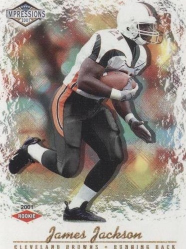 2001 Pacific Impressions James Jackson #165