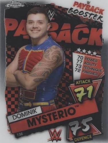 2021 Topps Chrome WWE Slam Attax - Dominik Mysterio #156