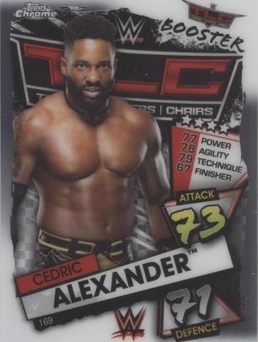 2021 Topps Chrome WWE Slam Attax - Cedric Alexander #169
