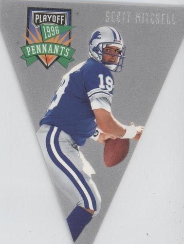 1996 Playoff Pennants Scott Mitchell #16