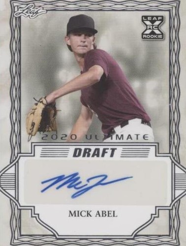 2020 Leaf Ultimate Draft - Mick Abel #BA-MA1