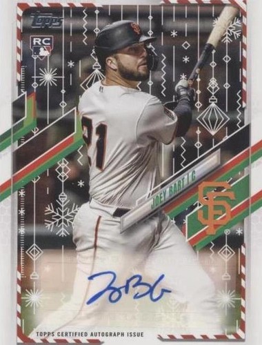 2021 Topps Holiday - Joey Bart #WHA-JB