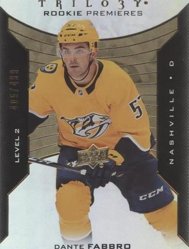 2019-20 Upper Deck Trilogy - Dante Fabbro #88