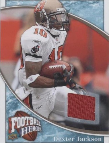 2009 Upper Deck Football Heroes Dexter Jackson #RJ-DS