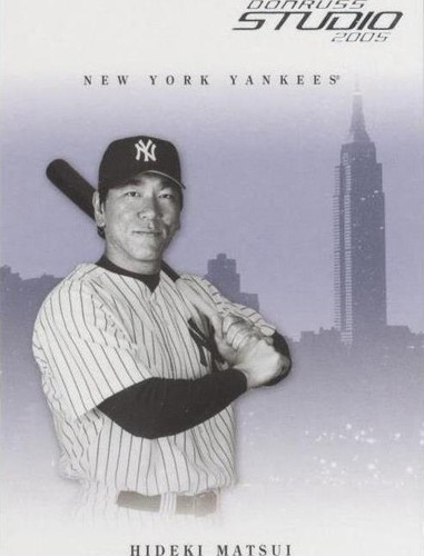 2005 Donruss Studio - Hideki Matsui #192