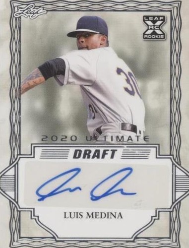 2020 Leaf Ultimate Draft - Luis Medina #BA-LM1