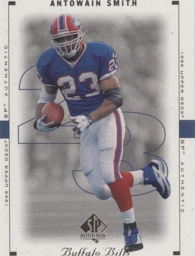 1999 SP Authentic Antowain Smith #9