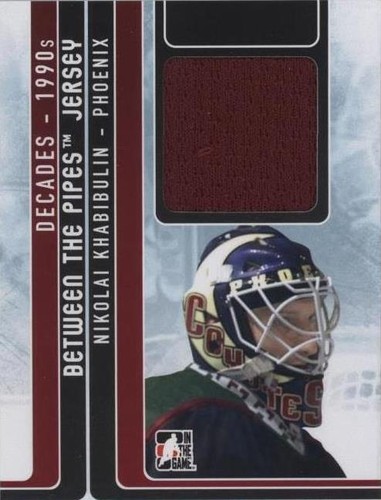 2013-14 In the Game Decades 1990s - Nikolai Khabibulin #BTPJ-08