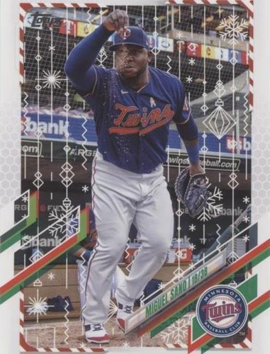 2021 Topps Holiday - Miguel Sanó #HW164