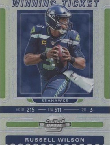 2019 Panini Contenders Optic Russell Wilson #WT-RW
