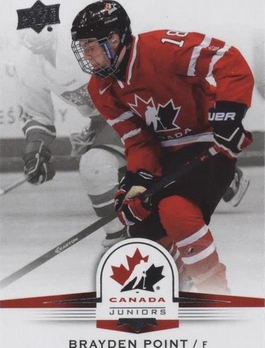2014 Upper Deck Team Canada Juniors - Brayden Point #40