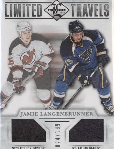 2012-13 Panini Limited - Jamie Langenbrunner #TD-JLB