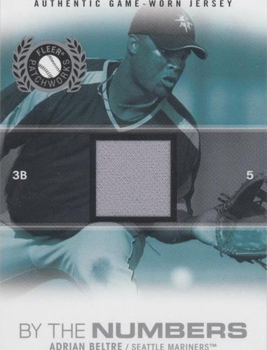 2005 Fleer Patchworks - Adrian Beltre #BTN-AB