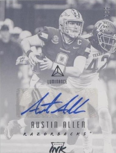 2018 Panini Luminance Austin Allen #RI-AUA