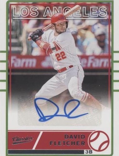 2020 Panini Chronicles - David Fletcher #CA-DF