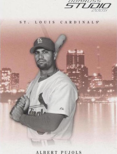 2005 Donruss Studio - Albert Pujols #258