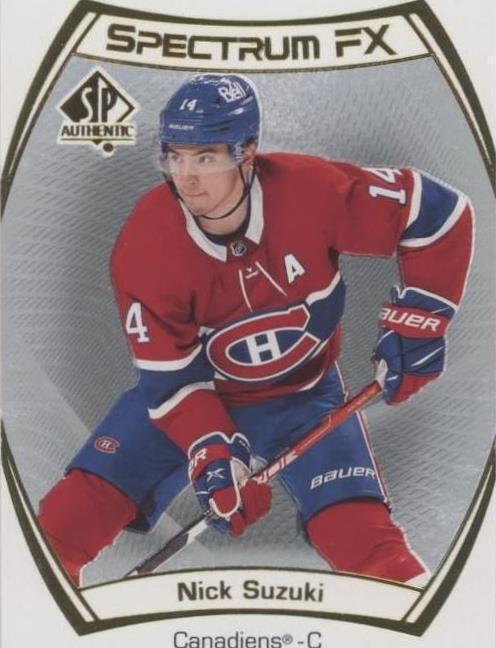 2021-22 Upper Deck SP Authentic - Nick Suzuki #S-21