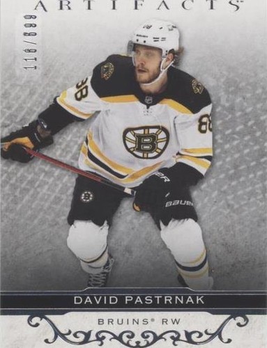 2021-22 Upper Deck Artifacts - David Pastrnak #107