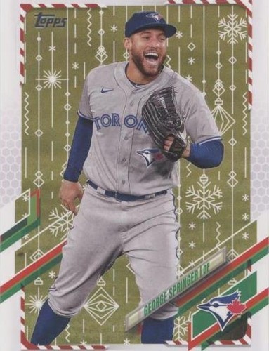 2021 Topps Holiday - George Springer #HW93