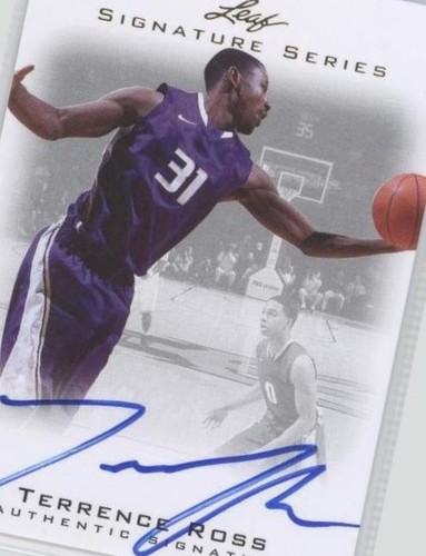 2012 Leaf Signature Series - Terrence Ross #BA-TR1