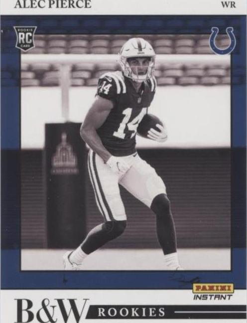 2022 Panini Instant NFL Alec Pierce #BW19