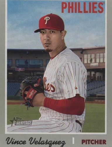 2019 Topps Heritage - Vince Velasquez #149