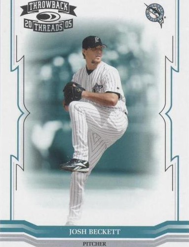 2005 Donruss Throwback Threads - Josh Beckett #104