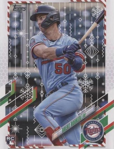 2021 Topps Holiday - Brent Rooker #HW158