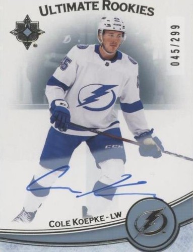 2022-23 Upper Deck Ultimate Collection - Cole Koepke #158