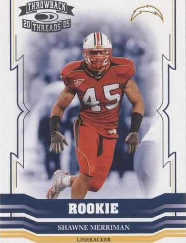 2005 Donruss Throwback Threads Shawne Merriman #153
