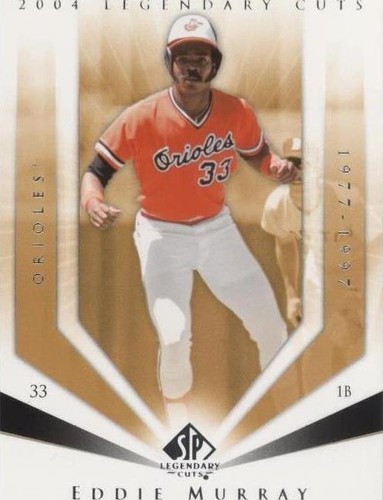 2004 SP Legendary Cuts - Eddie Murray #35