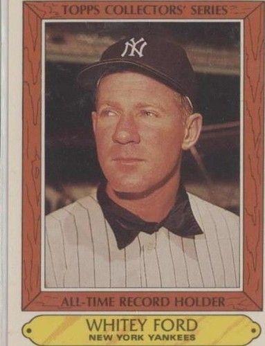 1985 Topps Woolworth's All-Time Record Holders - Whitey Ford #11