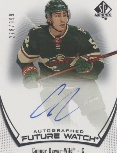 2021-22 SP Authentic - Connor Dewar #199