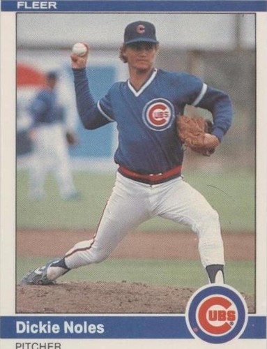 1984 Fleer - Dickie Noles #500