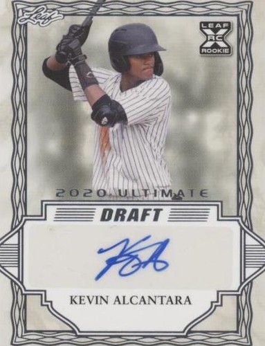 2020 Leaf Ultimate Draft - Kevin Alcantara #BA-KA2