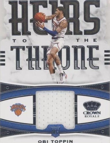 2020-21 Panini Crown Royale - Obi Toppin #HT-OBI