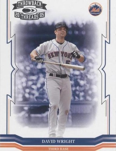 2005 Donruss Throwback Threads - David Wright #118