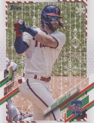 2021 Topps Holiday - Bryce Harper #HW50