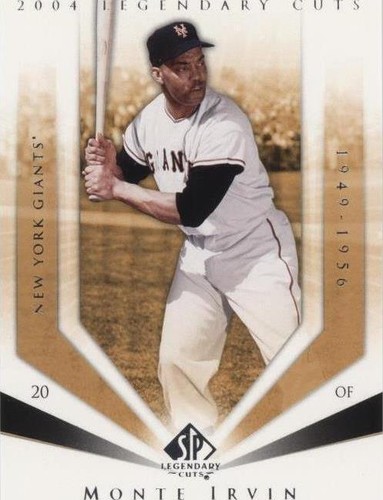 2004 SP Legendary Cuts - Monte Irvin #82