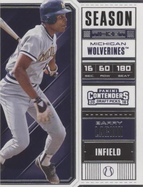 Selecciones del draft Panini Contenders 2018 - Barry Larkin #4