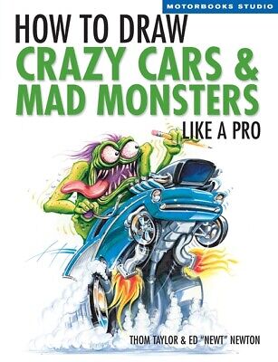 How To Draw Crazy Cars & Mad Monsters Like A Pro