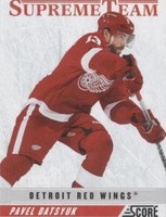 2011-12 Score - Pavel Datsyuk #6