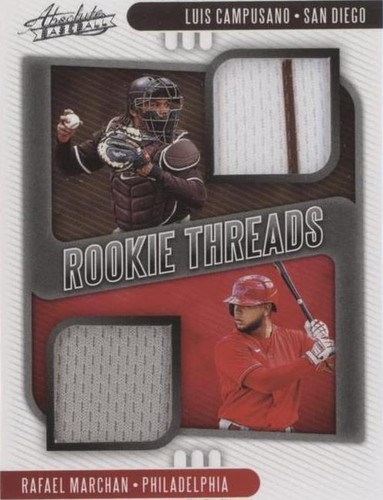 2021 Panini Absolute - Luis Campusano Rafael Marchan #RTD-LC