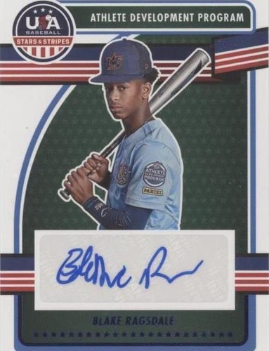 2023 Panini USA Baseball Stars & Stripes - Blake Ragsdale #ADPS-BR