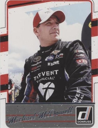 2017 Panini Donruss NASCAR - Michael McDowell #70