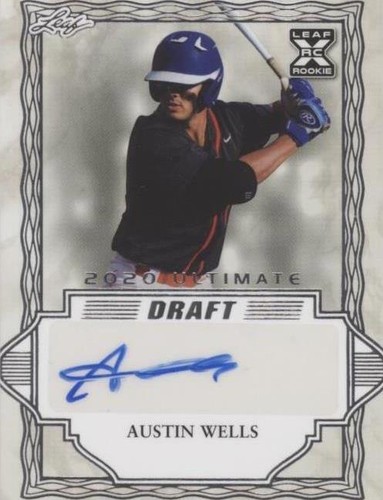 2020 Leaf Ultimate Draft - Austin Wells #BA-AW2